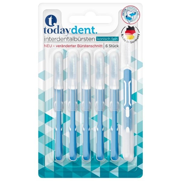 today DENT Conical Interdental Brushes 6pcs