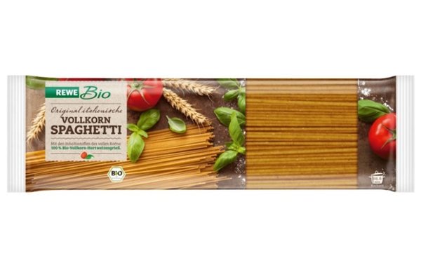 REWE Organic Wholemeal Spaghetti 500g