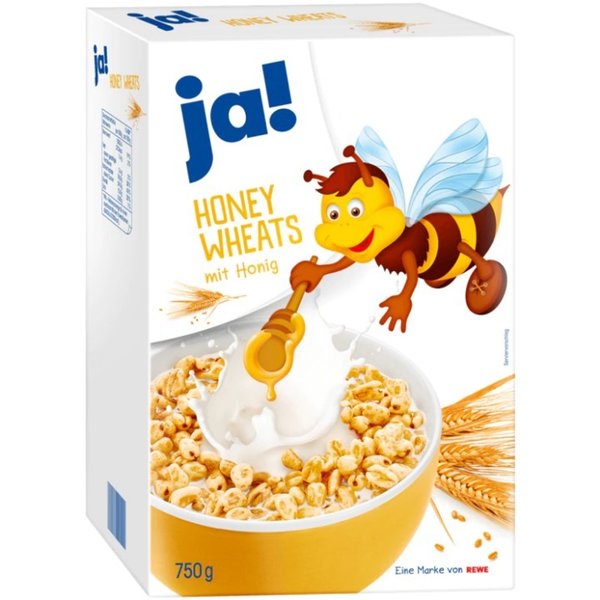 JA! Honey Wheats 750g