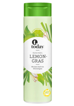 today Shower Gel Lemongras 300ml