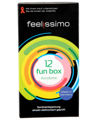 Feelissimo Condoms Fun Box 12pcs