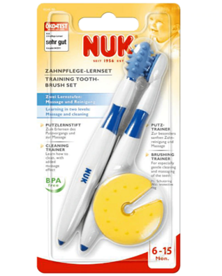 NUK  Teethbrush-TrainingSet