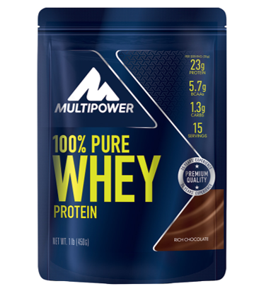 Multipower 100% Whey Protein Chocolate, 450g