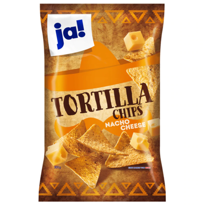 JA! Tortilla chips with cheese flavor 300g