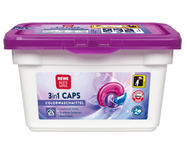 REWE Best Choice Activ Color Caps 3in1