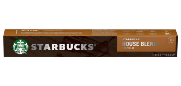 Starbucks House Blend Lungo 57g, 10 capsules