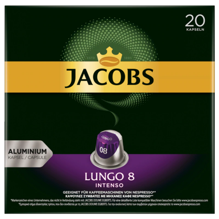 Jacobs Coffee capsules Lungo 8 Intenso